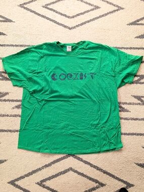 Men's "Coexist" Green Graphic Tee 3XL ft. Star Wars, Doctor Who, and more!